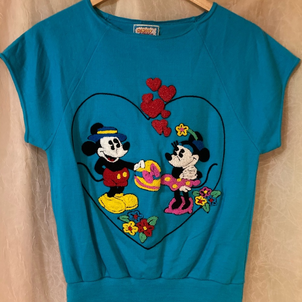 Sunday Comics Vintage blouse